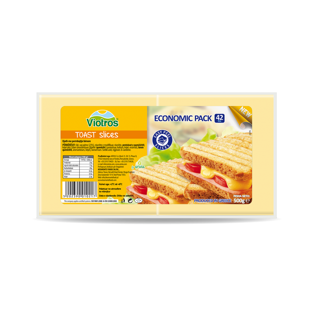 Forma toast rriska 12/500gr