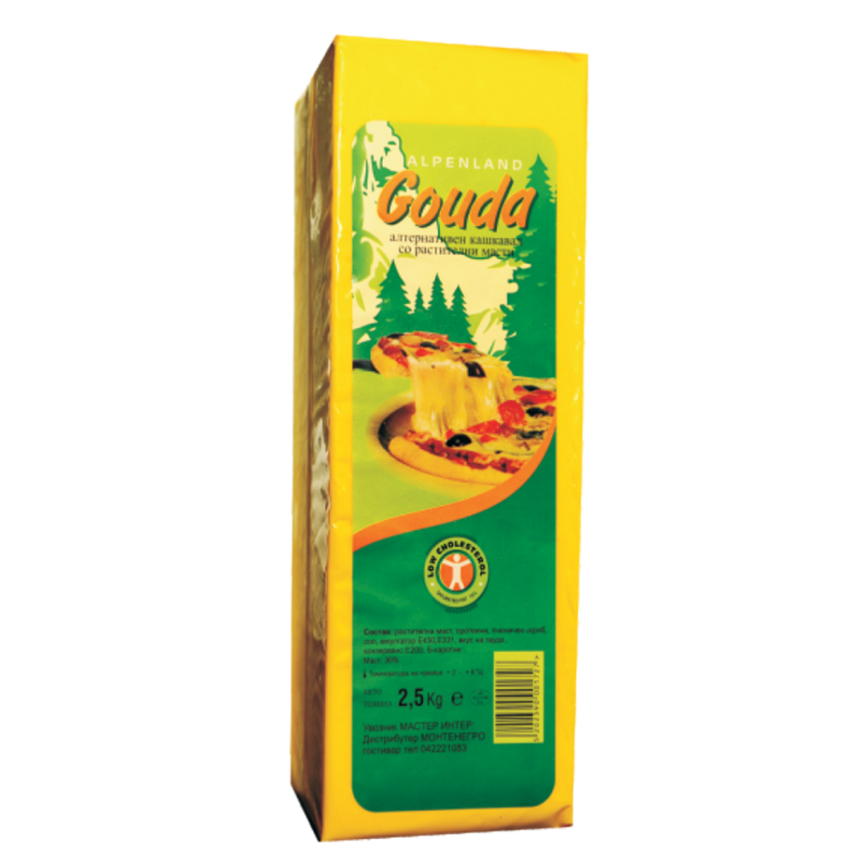 Gouda Alpenland 5/2,5kg