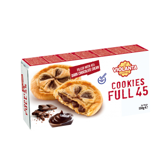 Biskota Cookies çokollatë e zezë 12/150g