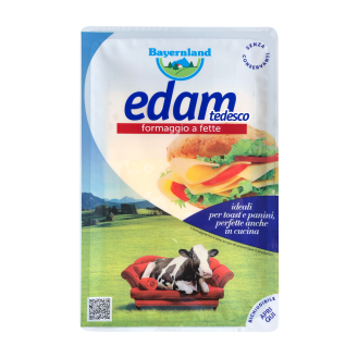 Edam Cheese Slices 40% 12/140g.