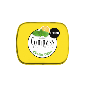 Compass Fresh Mints Lemon 12/14g.