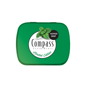 Compass Fresh Mints Peppermint 12/14g.