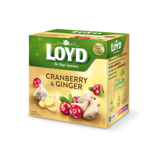 LOYD Cranberry & Ginger 10/40g.-566
