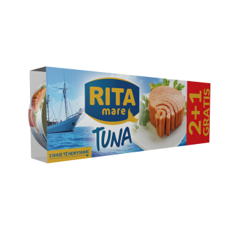 Tuna Rita Mare 2+1 gratis 16/480gr