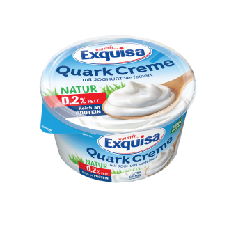 Exquisa Quark 0,2% yndyrë 500g.