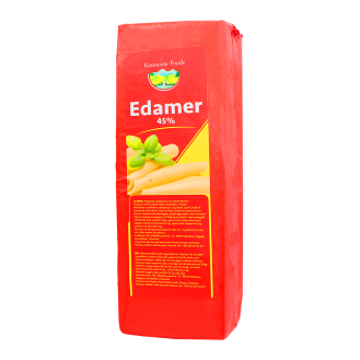 Kosmonte Foods - Edamer 45%, 5/ca.3.5kg