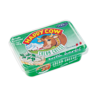 Happy Cow Cream Cheese Herbs 18/150g