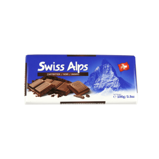 Swiss Alps çokollatë e zezë 20/100g