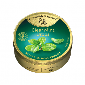 200 gr Clear Mint Drops