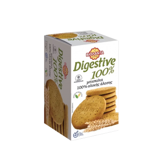 Biskota Digestive 100% integrale 12/220gr