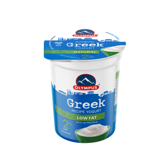 Olympus Jogurt Grek Natyral 2% Yndyrë 12/350gr