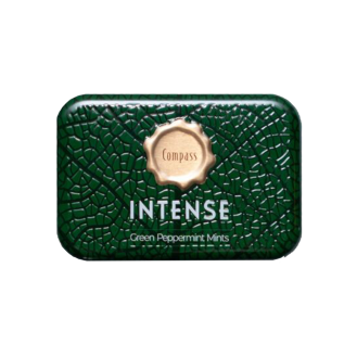 Intense Green Peppermint Mints 12/20gr