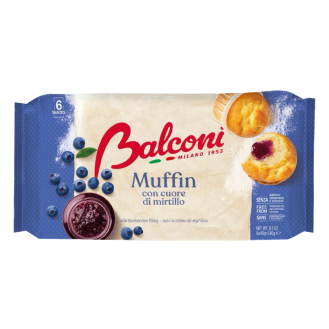 Muffin me Boronicë 12/240gr